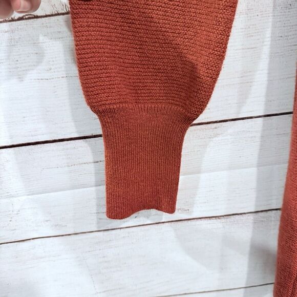 Peruvian Connection Long Sleeve Sweater Dress Medium Minimalist Royal Alpaca - Picture 2 of 9